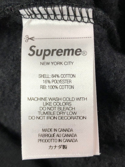 【中古品】【メンズ】 SUPREME シュプリーム 25FW SMALL BOX LOGO SWEAT スモール ボックス ロゴ スウェットシャツ トレーナー 149-260610-rt-07-tagh サイズ：L カラー：ブラック 万代Net店