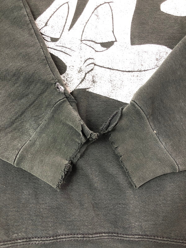 【現状渡し品】【メンズ】 ACME CLOTHING アクメ クロージング × WARNER BROS ワーナー ブラザーズ 90's PEPE LE PEW SWEATSHIRT スウェットシャツ 146-260611-rt-28-tagh サイズ：不明 下記参照 カラー：ブラック 万代Net店