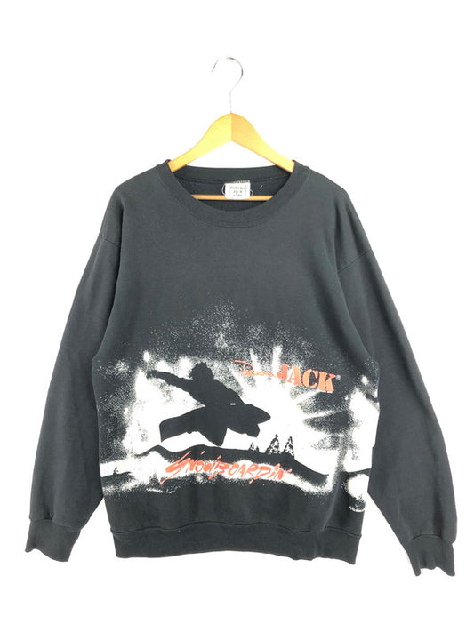 【中古品】【メンズ】 PANAMA JACK パナマ ジャック SNOW BOADIN SWEATSHIRT スノーボード スウェット シャツ トレーナー 146-260611-rt-29-tagh サイズ：ONE SIZE カラー：ブラック 万代Net店