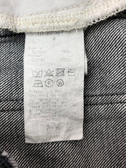 【中古品】【メンズ】 TTT MSW ティー モダンストリートウェア NEW STANDARD DENIM PANTS TTT-2021AW-PT05 ニュー スタンダード デニム パンツ ジーンズ 153-260624-rt-20-tagh サイズ：M カラー：インディゴ 万代Net店