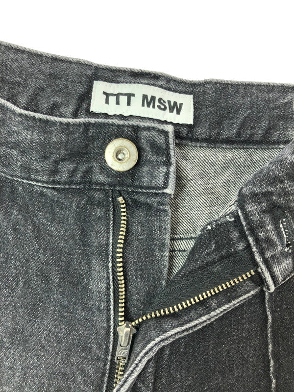 【中古品】【メンズ】 TTT MSW ティー モダンストリートウェア NEW STANDARD DENIM PANTS TTT-2021AW-PT05 ニュー スタンダード デニム パンツ ジーンズ 153-260624-rt-20-tagh サイズ：M カラー：インディゴ 万代Net店