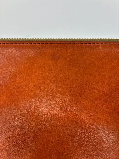 【現状渡し品】【メンズ】 SLOW スロウ LEATHER CLUTCH BAG レザー クラッチバッグ カバン 178-260705-kk-19-hon カラー：ブラウン 万代Net店