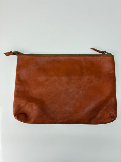 【現状渡し品】【メンズ】 SLOW スロウ LEATHER CLUTCH BAG レザー クラッチバッグ カバン 178-260705-kk-19-hon カラー：ブラウン 万代Net店