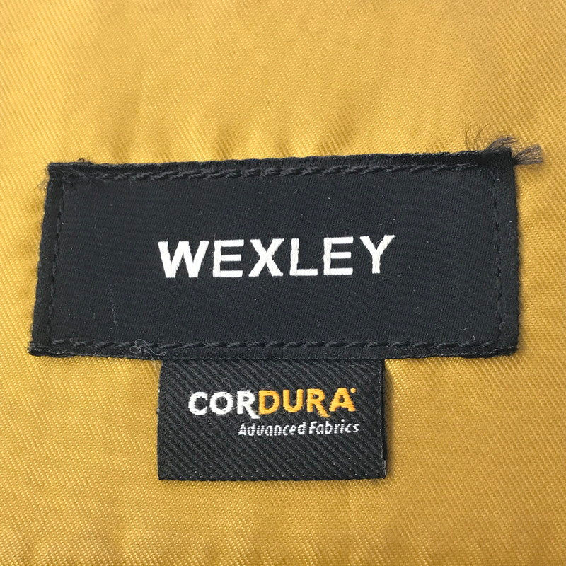 【現状渡し品】【メンズ/レディース】 WEXLEY ウェクスレイ BACKPAC バックパック リュック カバン 188-260714-ki-08-tagh カラー：ブラック 万代Net店