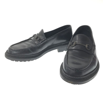 【中古品】【メンズ】 YUKETEN ユケテン HORSE BIT LOAFERS ホース ビット ローファー 靴 164-260620-rt-11-tagh サイズ：7 カラー：ブラック 万代Net店