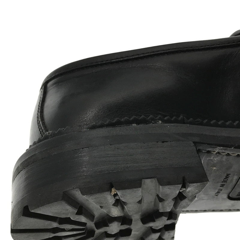 【中古品】【メンズ】 YUKETEN ユケテン HORSE BIT LOAFERS ホース ビット ローファー 靴 164-260620-rt-11-tagh サイズ：7 カラー：ブラック 万代Net店