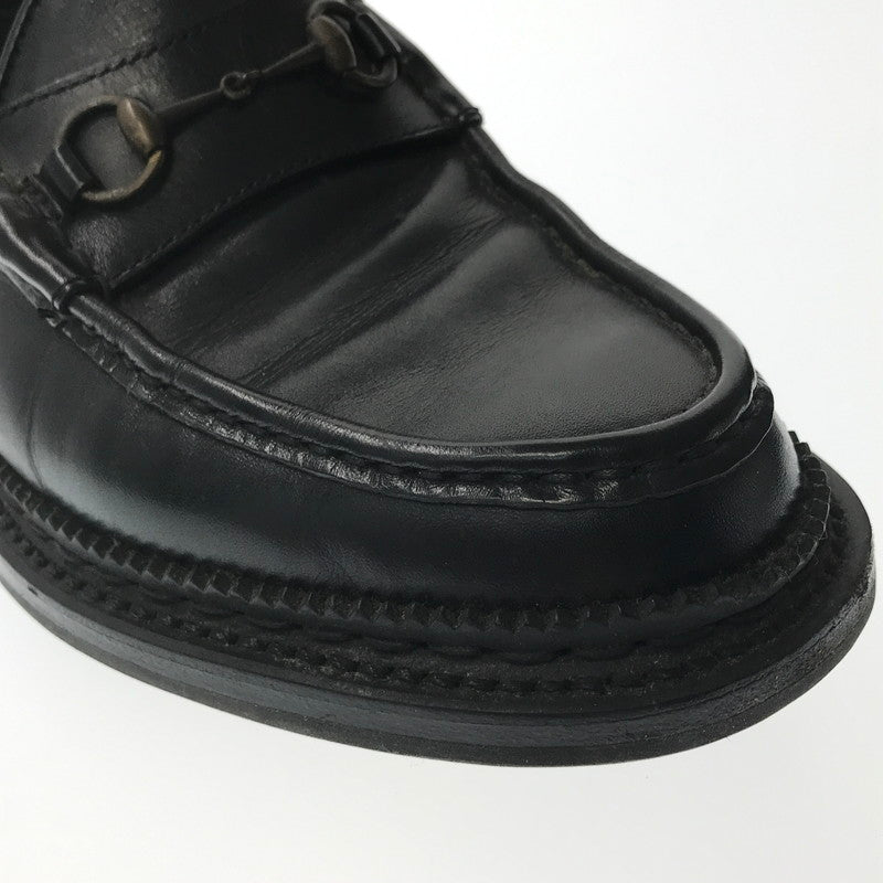 【中古品】【メンズ】 YUKETEN ユケテン HORSE BIT LOAFERS ホース ビット ローファー 靴 164-260620-rt-11-tagh サイズ：7 カラー：ブラック 万代Net店