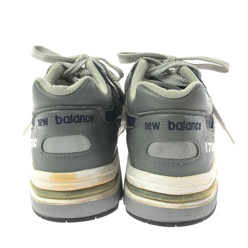 【ジャンク品】【メンズ】 NEW BALANCE ニューバランス M1700GRA USA製 スニーカー 靴 166-260612-na-10-tagh サイズ：24.5cm US 6 1/2 カラー：GRAY/NAVY 万代Net店