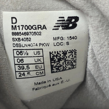 【ジャンク品】【メンズ】 NEW BALANCE ニューバランス M1700GRA USA製 スニーカー 靴 166-260612-na-10-tagh サイズ：24.5cm US 6 1/2 カラー：GRAY/NAVY 万代Net店