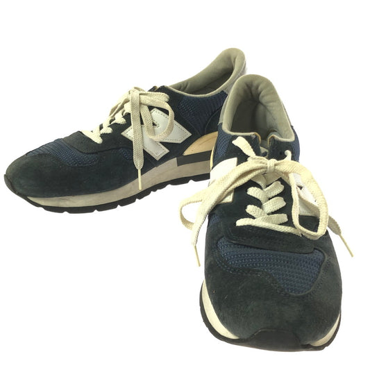 【現状渡し品】【メンズ】 NEW BALANCE ニューバランス M990N USA製 スニーカー 靴 162-260612-na-08-tagh サイズ：25cm US 7 カラー：NAVY 万代Net店