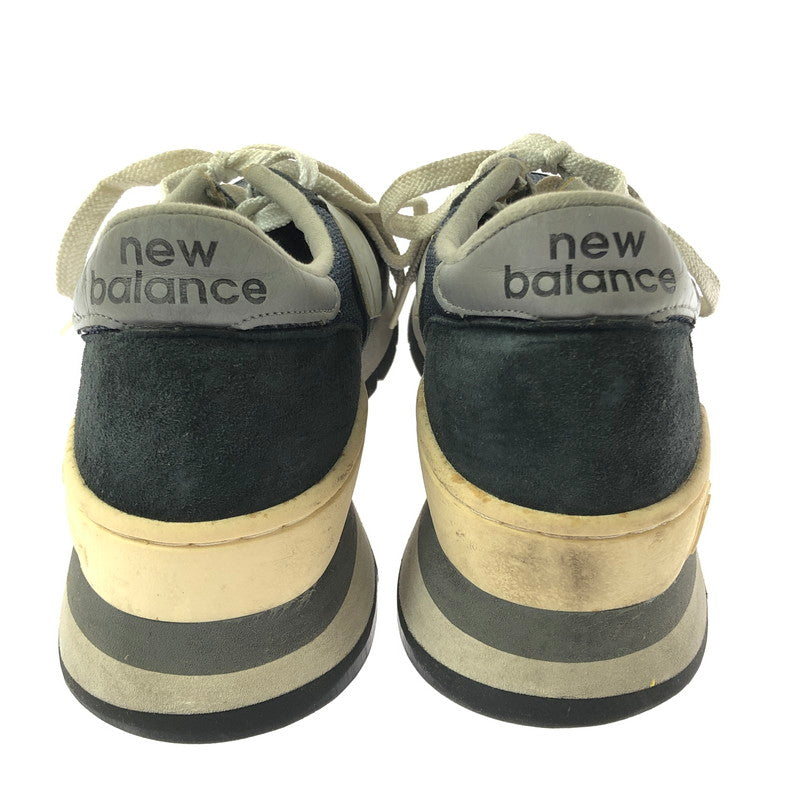 【現状渡し品】【メンズ】 NEW BALANCE ニューバランス M990N USA製 スニーカー 靴 162-260612-na-08-tagh サイズ：25cm US 7 カラー：NAVY 万代Net店