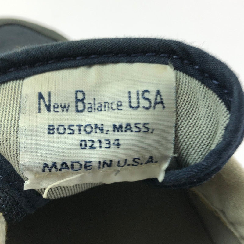 【現状渡し品】【メンズ】 NEW BALANCE ニューバランス M990N USA製 スニーカー 靴 162-260612-na-08-tagh サイズ：25cm US 7 カラー：NAVY 万代Net店