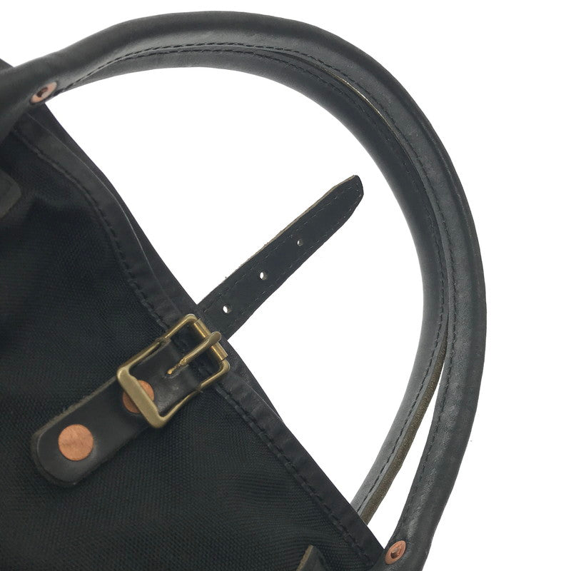 【現状渡し品】【メンズ】 YUKETEN ユケテン 2WAY TOTE BAG ツーウェイ トート バッグ USA製 鞄 カバン 188-260707-ty-09-tagh カラー：ブラック 万代Net店