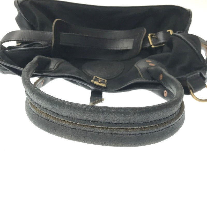 【現状渡し品】【メンズ】 YUKETEN ユケテン 2WAY TOTE BAG ツーウェイ トート バッグ USA製 鞄 カバン 188-260707-ty-09-tagh カラー：ブラック 万代Net店