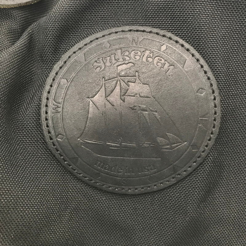 【現状渡し品】【メンズ】 YUKETEN ユケテン 2WAY TOTE BAG ツーウェイ トート バッグ USA製 鞄 カバン 188-260707-ty-09-tagh カラー：ブラック 万代Net店