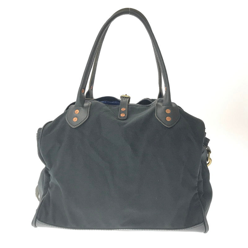 【現状渡し品】【メンズ】 YUKETEN ユケテン 2WAY TOTE BAG ツーウェイ トート バッグ USA製 鞄 カバン 188-260707-ty-09-tagh カラー：ブラック 万代Net店