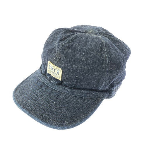 【中古品】【メンズ】 RRL ダブルアールエル DENIM WORK CAP 26292 デニム ワークキャップ 帽子 185-260620-na-03-tagh サイズ：ONE SIZE カラー：インディゴ 万代Net店