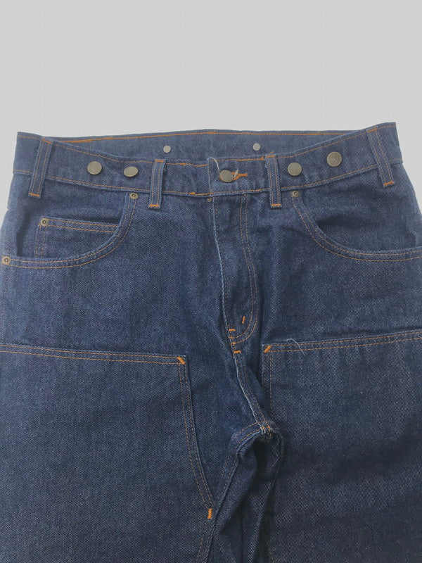 【中古品】【メンズ】 PRISON BLUES プリズン ブルース DOUBLE KNEE PAINTER DENIM PANTS ダブルニー ペインター デニム パンツ 156-260607-rt-16-tagh サイズ：W36 カラー：インディゴ 万代Net店