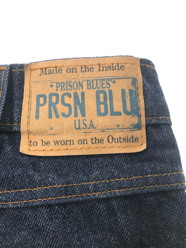 【中古品】【メンズ】 PRISON BLUES プリズン ブルース DOUBLE KNEE PAINTER DENIM PANTS ダブルニー ペインター デニム パンツ 156-260607-rt-16-tagh サイズ：W36 カラー：インディゴ 万代Net店