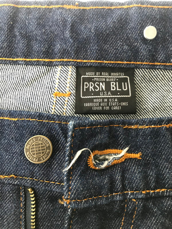 【中古品】【メンズ】 PRISON BLUES プリズン ブルース DOUBLE KNEE PAINTER DENIM PANTS ダブルニー ペインター デニム パンツ 156-260607-rt-16-tagh サイズ：W36 カラー：インディゴ 万代Net店