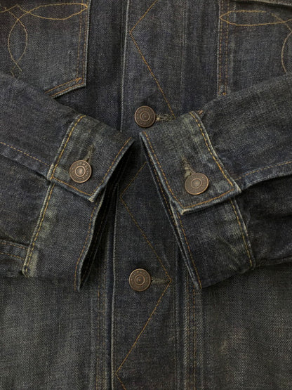 【中古品】【メンズ】 RRL ダブルアールエル LOT 036 DENIM JACKET USA製 デニムジャケット ライトアウター 145-260621-na-08-tagh サイズ：L カラー：インディゴ 万代Net店