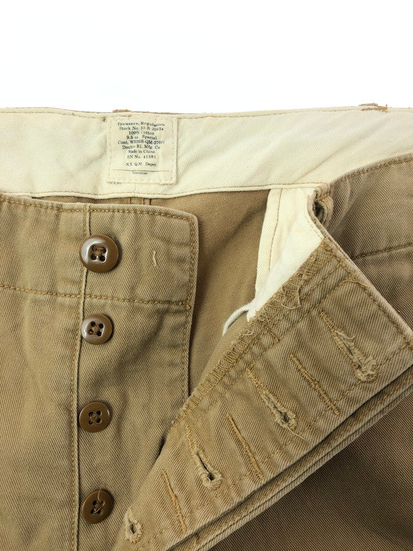 【中古品】【メンズ】 RRL ダブルアールエル CHINO PANTS PP-RL-HW-4162 チノパンツ ボトムス 156-260621-rt-15-tagh サイズ：32 カラー：ベージュ 万代Net店