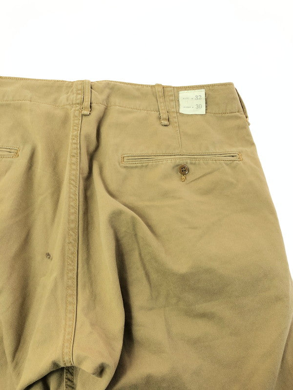 【中古品】【メンズ】 RRL ダブルアールエル CHINO PANTS PP-RL-HW-4162 チノパンツ ボトムス 156-260621-rt-15-tagh サイズ：32 カラー：ベージュ 万代Net店