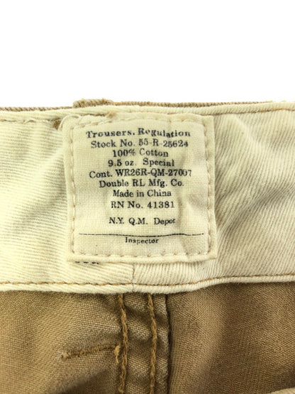 【中古品】【メンズ】 RRL ダブルアールエル CHINO PANTS PP-RL-HW-4162 チノパンツ ボトムス 156-260621-rt-15-tagh サイズ：32 カラー：ベージュ 万代Net店