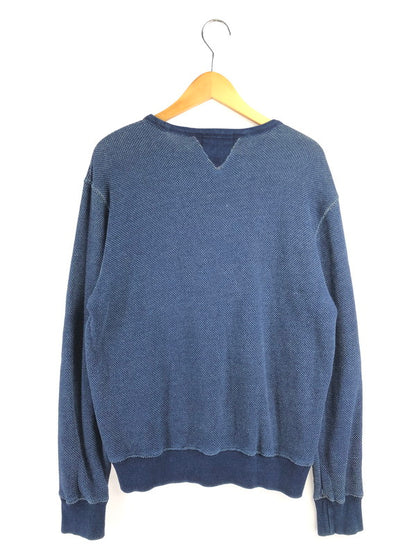 【中古品】【メンズ】 RRL ダブルアールエル SWEATSHIRT 782507594001 両V スウェット シャツ トレーナー トップス 145-260607-rt-25-tagh サイズ：L カラー：ブルー 万代Net店