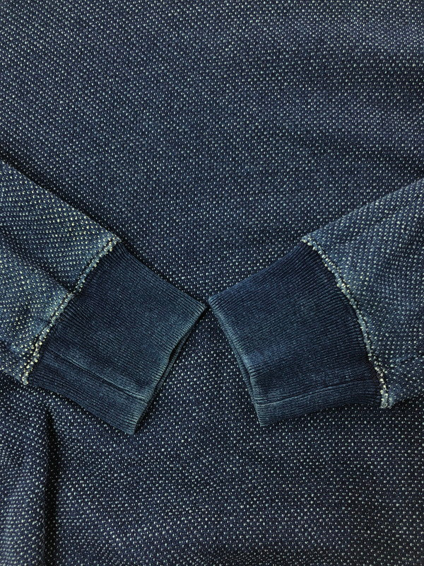 【中古品】【メンズ】 RRL ダブルアールエル SWEATSHIRT 782507594001 両V スウェット シャツ トレーナー トップス 145-260607-rt-25-tagh サイズ：L カラー：ブルー 万代Net店