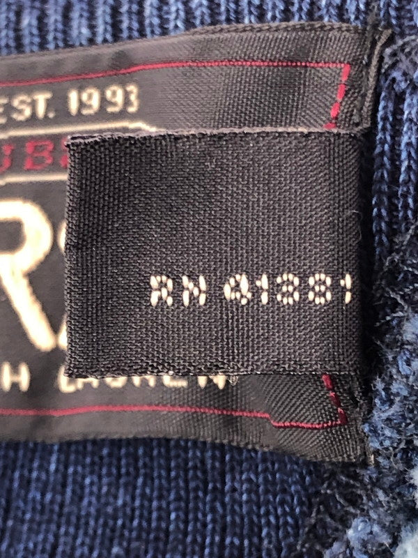 【中古品】【メンズ】 RRL ダブルアールエル SWEATSHIRT 782507594001 両V スウェット シャツ トレーナー トップス 145-260607-rt-25-tagh サイズ：L カラー：ブルー 万代Net店