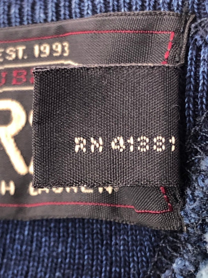 【中古品】【メンズ】 RRL ダブルアールエル SWEATSHIRT 782507594001 両V スウェット シャツ トレーナー トップス 145-260607-rt-25-tagh サイズ：L カラー：ブルー 万代Net店