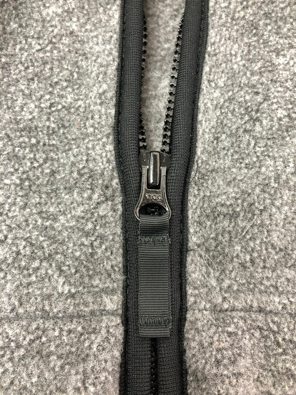 【中古品】【メンズ】 EDDIE BAUER エディー バウアー 90's POLARTEC FLEECE VEST 90年代 ポーラテック フリース ベスト 黒タグ メキシコ製 146-260611-rt-11-tagh サイズ：XXL カラー：グレー 万代Net店