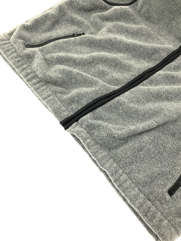 【中古品】【メンズ】 EDDIE BAUER エディー バウアー 90's POLARTEC FLEECE VEST 90年代 ポーラテック フリース ベスト 黒タグ メキシコ製 146-260611-rt-11-tagh サイズ：XXL カラー：グレー 万代Net店