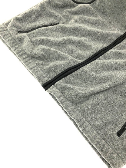【中古品】【メンズ】 EDDIE BAUER エディー バウアー 90's POLARTEC FLEECE VEST 90年代 ポーラテック フリース ベスト 黒タグ メキシコ製 146-260611-rt-11-tagh サイズ：XXL カラー：グレー 万代Net店