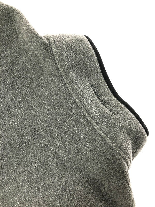【中古品】【メンズ】 EDDIE BAUER エディー バウアー 90's POLARTEC FLEECE VEST 90年代 ポーラテック フリース ベスト 黒タグ メキシコ製 146-260611-rt-11-tagh サイズ：XXL カラー：グレー 万代Net店