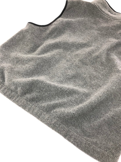【中古品】【メンズ】 EDDIE BAUER エディー バウアー 90's POLARTEC FLEECE VEST 90年代 ポーラテック フリース ベスト 黒タグ メキシコ製 146-260611-rt-11-tagh サイズ：XXL カラー：グレー 万代Net店