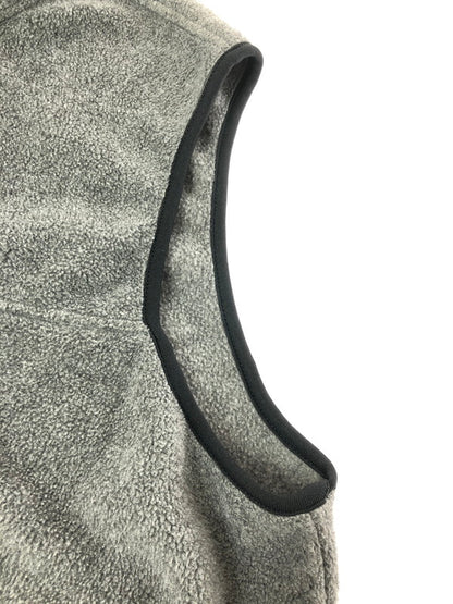 【中古品】【メンズ】 EDDIE BAUER エディー バウアー 90's POLARTEC FLEECE VEST 90年代 ポーラテック フリース ベスト 黒タグ メキシコ製 146-260611-rt-11-tagh サイズ：XXL カラー：グレー 万代Net店
