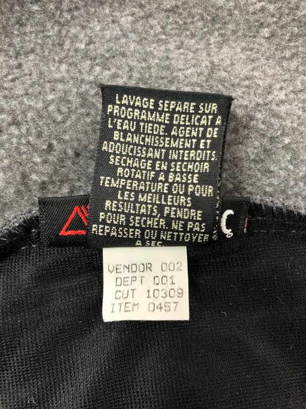 【中古品】【メンズ】 EDDIE BAUER エディー バウアー 90's POLARTEC FLEECE VEST 90年代 ポーラテック フリース ベスト 黒タグ メキシコ製 146-260611-rt-11-tagh サイズ：XXL カラー：グレー 万代Net店