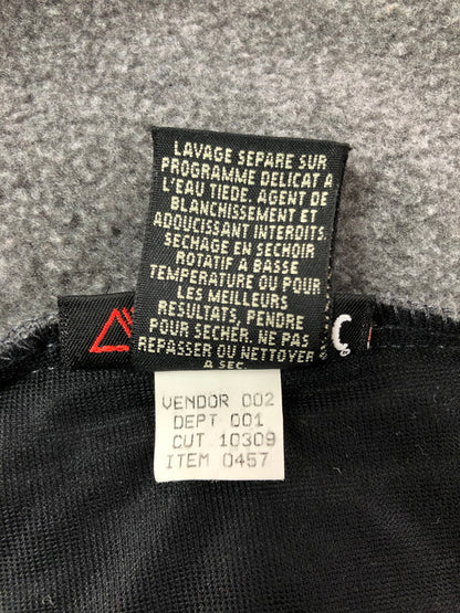 【中古品】【メンズ】 EDDIE BAUER エディー バウアー 90's POLARTEC FLEECE VEST 90年代 ポーラテック フリース ベスト 黒タグ メキシコ製 146-260611-rt-11-tagh サイズ：XXL カラー：グレー 万代Net店