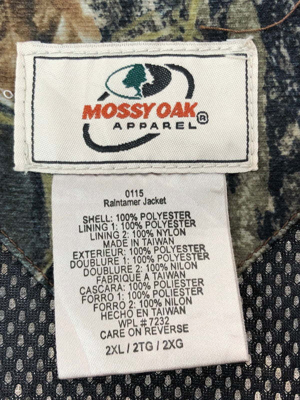 【中古品】【メンズ】 MOSSY OAK モッシー オーク 90's RAINTAMER JACKET 90年代 レインJACKET 台湾製 ライトアウター 146-260607-rt-27-tagh サイズ：2XL カラー：ブラウン系 万代Net店