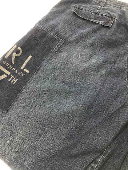 【中古品】【メンズ】 POLO JEANS COMPANY ポロジーンズ カンパニー CARGO DENIM SHORTS カーゴデニム ショート パンツ メキシコ製 ボトムス 157-260607-rt-15-tagh サイズ：34 カラー：インディゴ 万代Net店