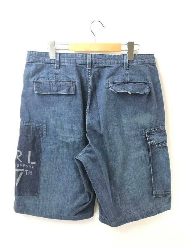 【中古品】【メンズ】 POLO JEANS COMPANY ポロジーンズ カンパニー CARGO DENIM SHORTS カーゴデニム ショート パンツ メキシコ製 ボトムス 157-260607-rt-15-tagh サイズ：34 カラー：インディゴ 万代Net店