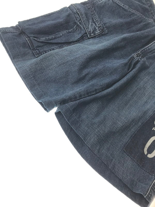 【中古品】【メンズ】 POLO JEANS COMPANY ポロジーンズ カンパニー CARGO DENIM SHORTS カーゴデニム ショート パンツ メキシコ製 ボトムス 157-260607-rt-15-tagh サイズ：34 カラー：インディゴ 万代Net店