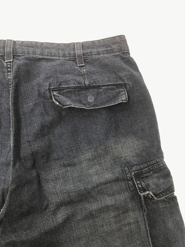【中古品】【メンズ】 POLO JEANS COMPANY ポロジーンズ カンパニー CARGO DENIM SHORTS カーゴデニム ショート パンツ メキシコ製 ボトムス 157-260607-rt-15-tagh サイズ：34 カラー：インディゴ 万代Net店