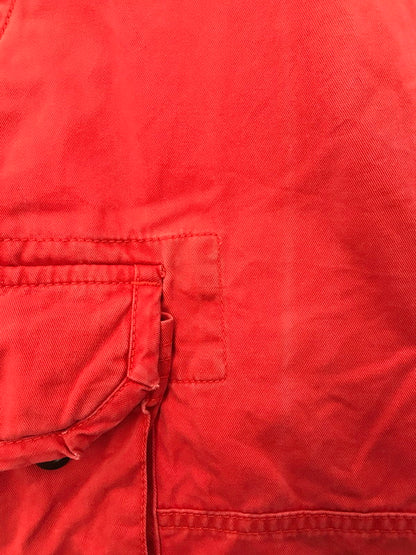 【中古品】【メンズ】 POLO RALPH LAUREN ポロ ラルフ ローレン 90's CARGO SHORTS 90年代 カーゴ ショートパンツ ボトムス 157-260607-rt-11-tagh サイズ：34 カラー：レッド 万代Net店