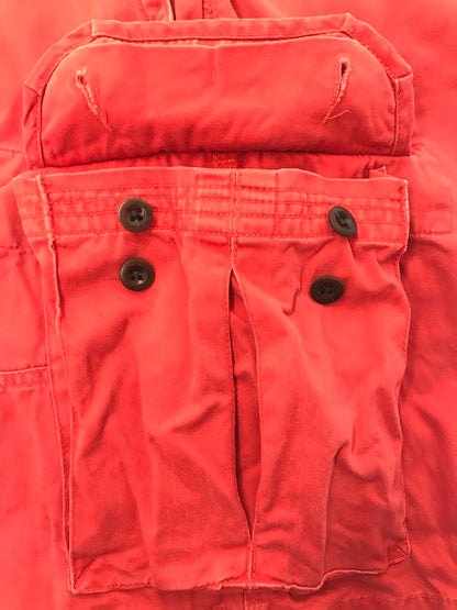 【中古品】【メンズ】 POLO RALPH LAUREN ポロ ラルフ ローレン 90's CARGO SHORTS 90年代 カーゴ ショートパンツ ボトムス 157-260607-rt-11-tagh サイズ：34 カラー：レッド 万代Net店