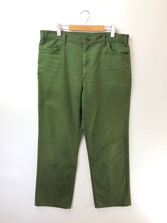 【中古品】【メンズ】 BIG MAC ビッグ マック 80's PANTS GREEN 80年代 パンツ グリーン ヴィンテージ ボトムス 157-260909-rt-11-tagh サイズ：不明 下記参照 カラー：グリーン 万代Net店
