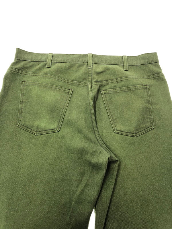 【中古品】【メンズ】 BIG MAC ビッグ マック 80's PANTS GREEN 80年代 パンツ グリーン ヴィンテージ ボトムス 157-260909-rt-11-tagh サイズ：不明 下記参照 カラー：グリーン 万代Net店