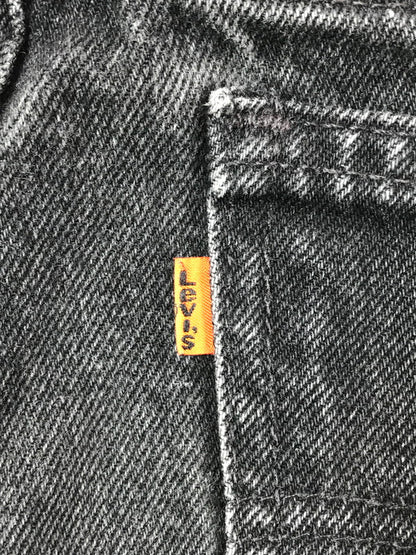 【中古品】【メンズ】 LEVI'S リーバイス 90's 550 BLACK DENIM PANTS 40550-4159 USA製 オレンジタブ 93年製 ブラック デニム パンツ ジーンズ 157-260627-rt-20-tagh サイズ：W36 カラー：インディゴ 万代Net店